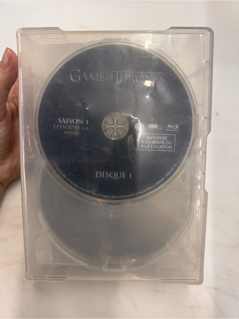 Game of Thrones: Seasons 1, 2, 3 (DVD) Tested Working Discs English French